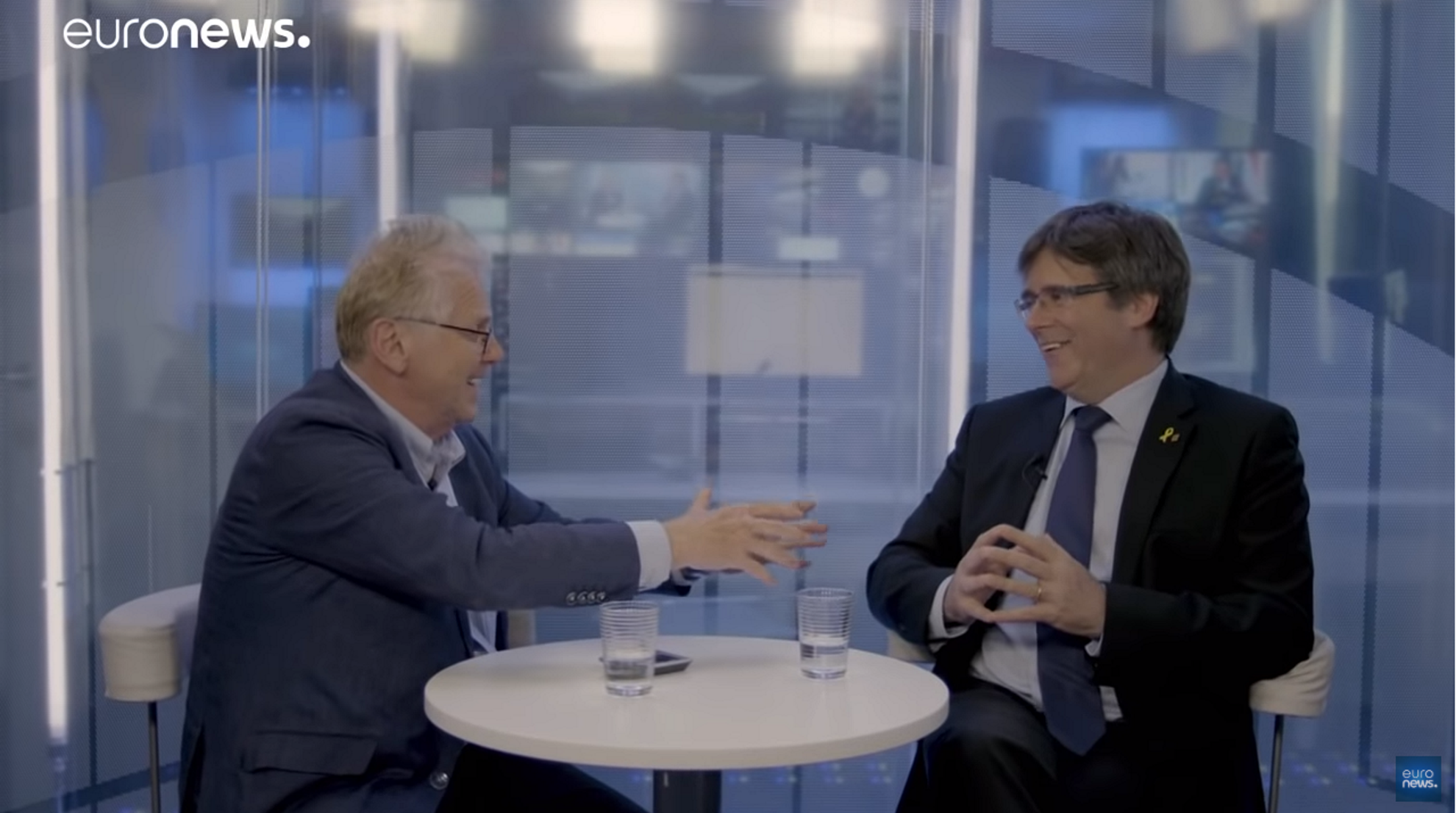 La classe de Puigdemont a Cohn Bendit sobre Espanya