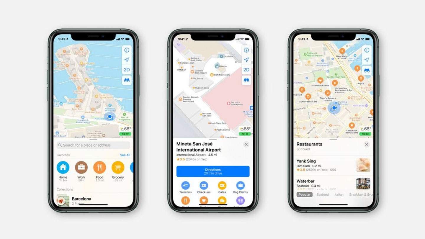 iOS 26: totes les novetats que han arribat a Apple Maps
