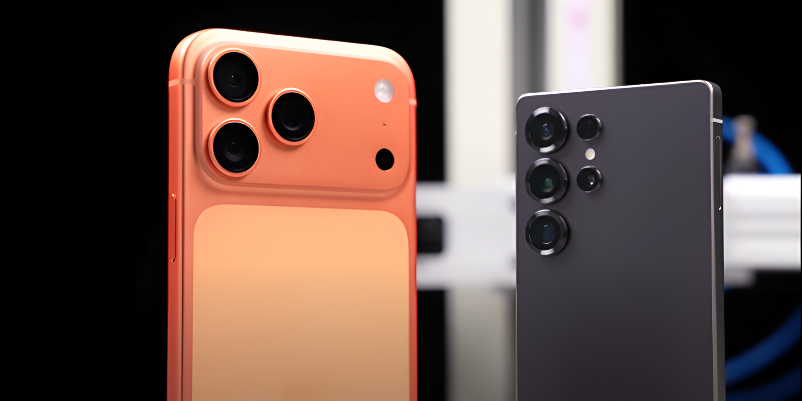 Test de caigudes a l'iPhone 17 Pro Max i al Samsung Galaxy S25 Ultra, quin és més resistent?