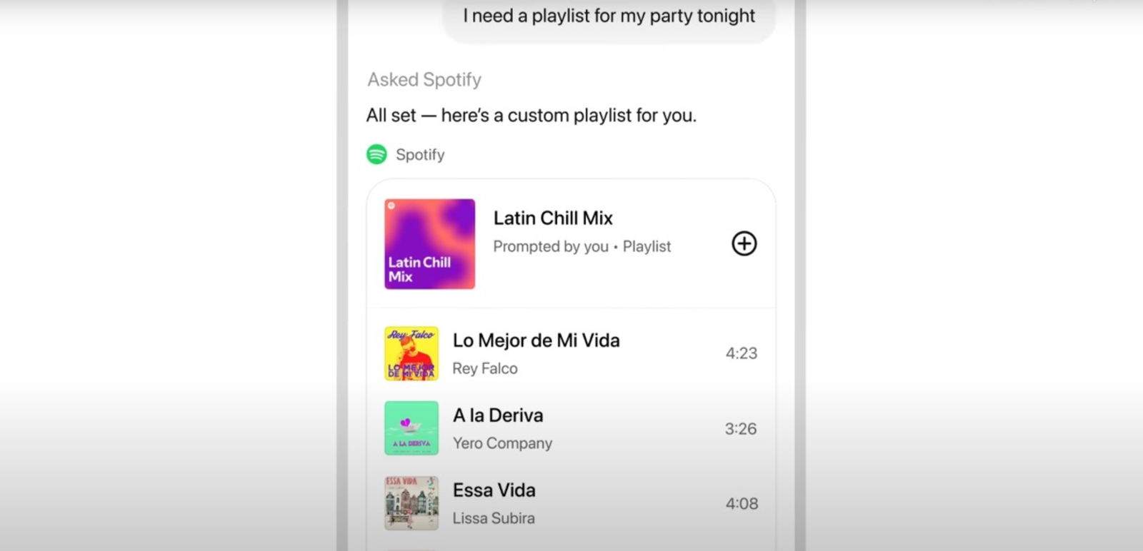 ChatGPT ara interactua amb aplicacions com Spotify, Canva i Figma