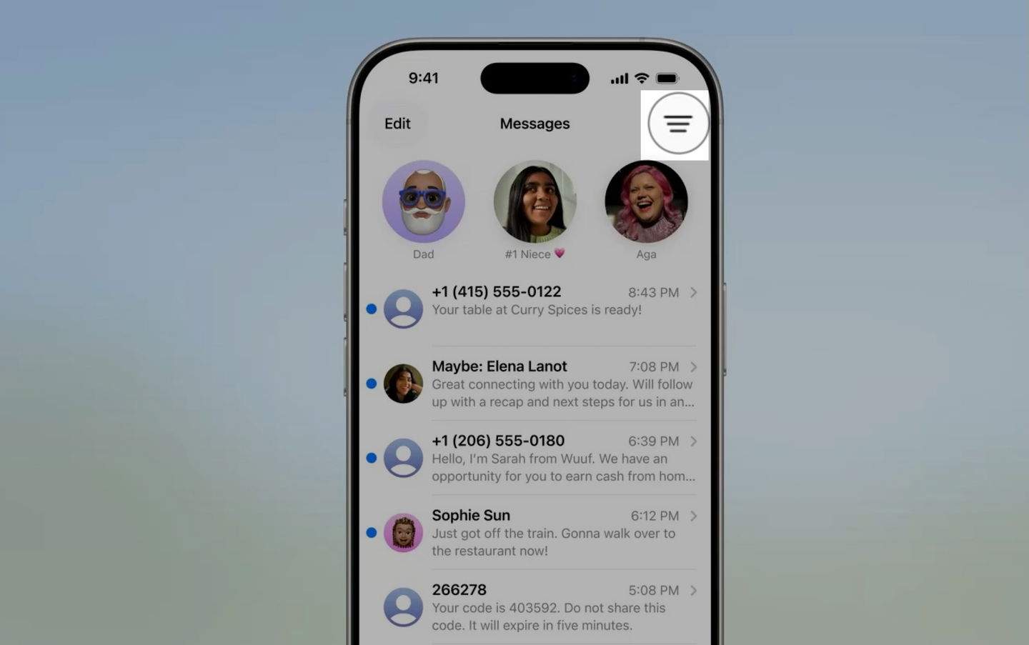 No trobes missatges a l'iPhone? És probable que estiguin a desconeguts