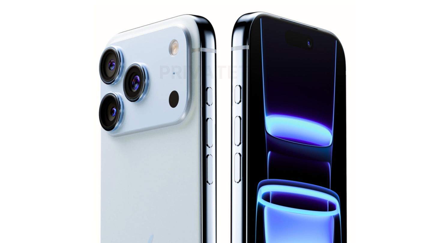 Així seria un iPhone 17 Pro amb el disseny de l'iPhone Air de titani i vidre