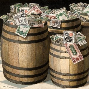 Barrels of Money (Victor Dubreuil, 1890) Barrels of Money (Victor Dubreuil, 1890)
