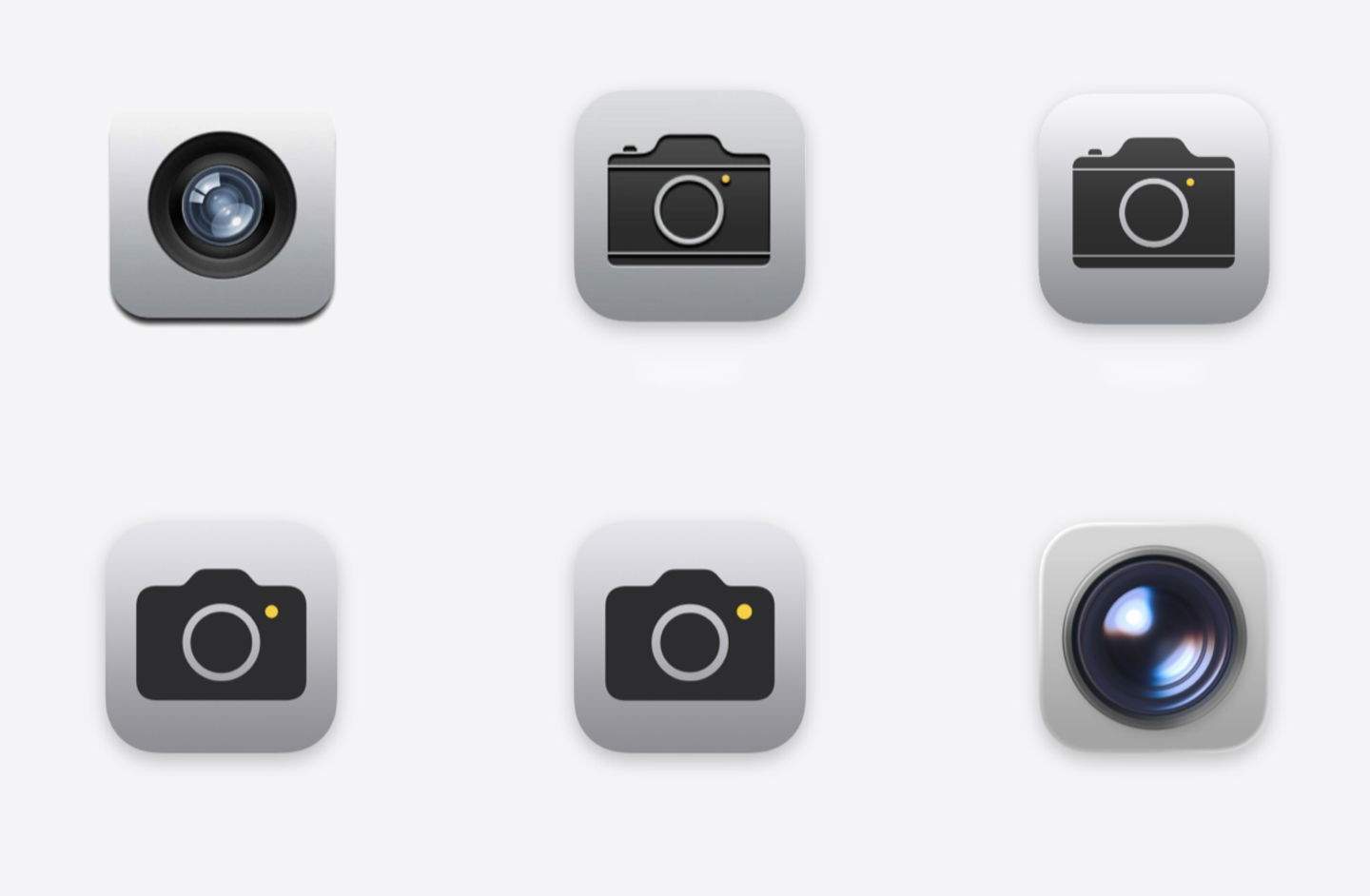 Així han canviat les icones de l'iPhone al llarg de les diferents versions d'iOS