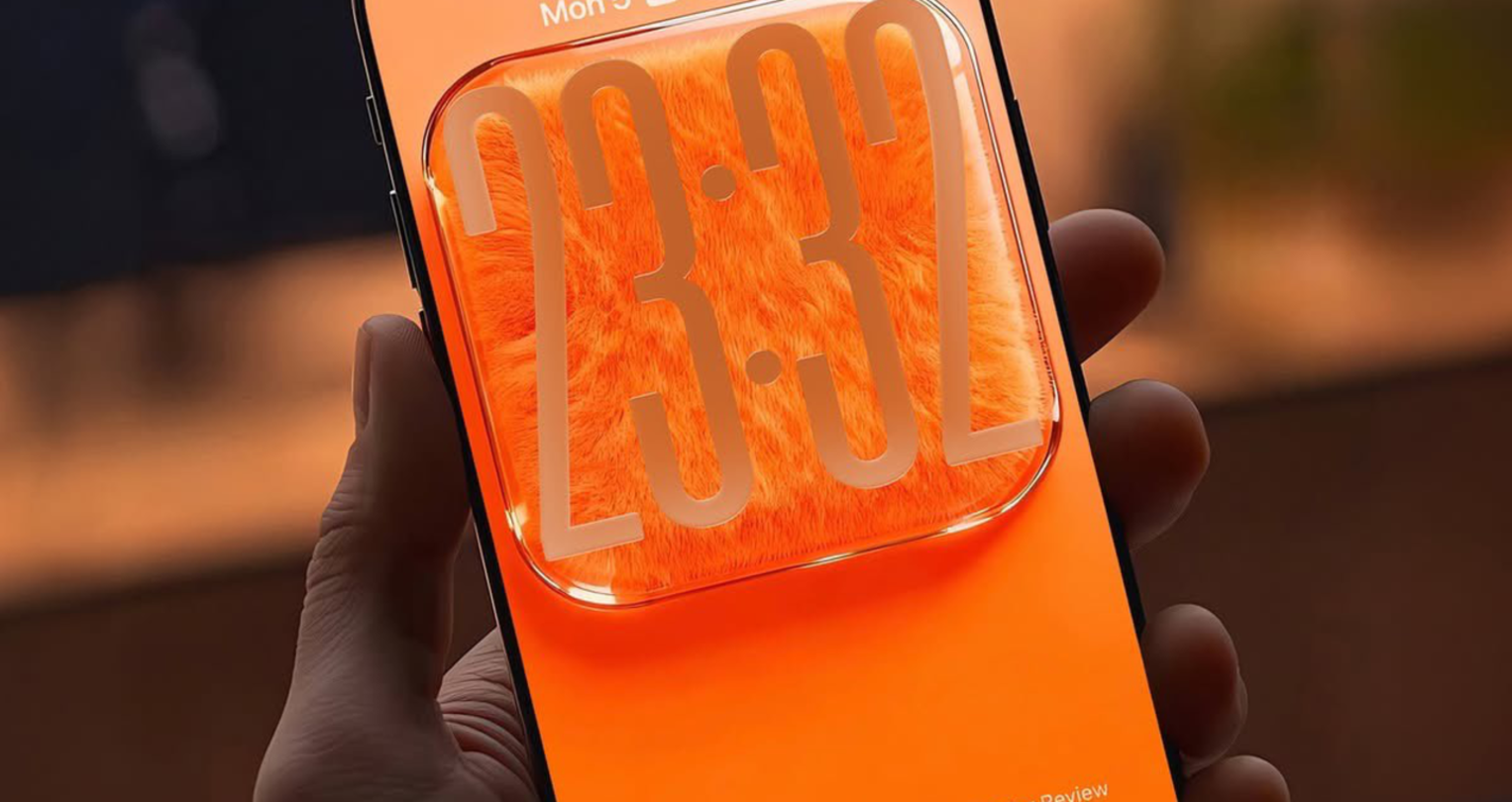 Estos wallpapers con efecto Liquid Glass son perfectos para tu iPhone con iOS 26