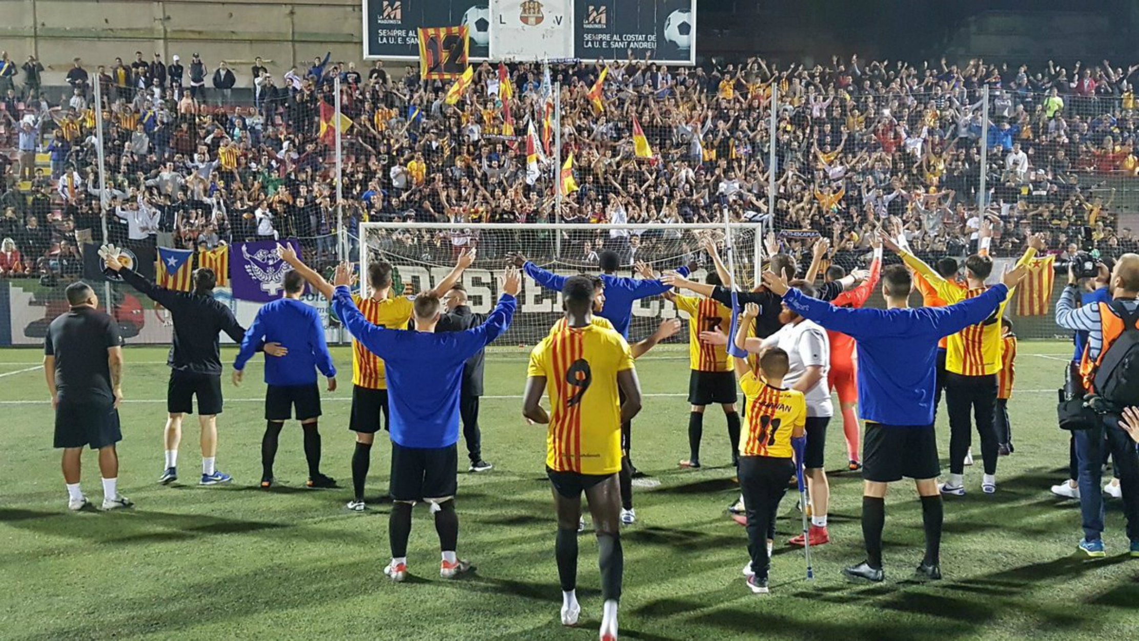 El Sant Andreu elimina al Calahorra y tendrá premio en la Copa