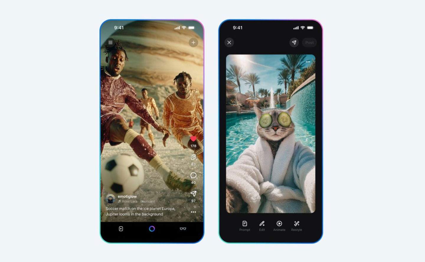 Meta llança Vibes a Europa: un TikTok de vídeos generats per IA