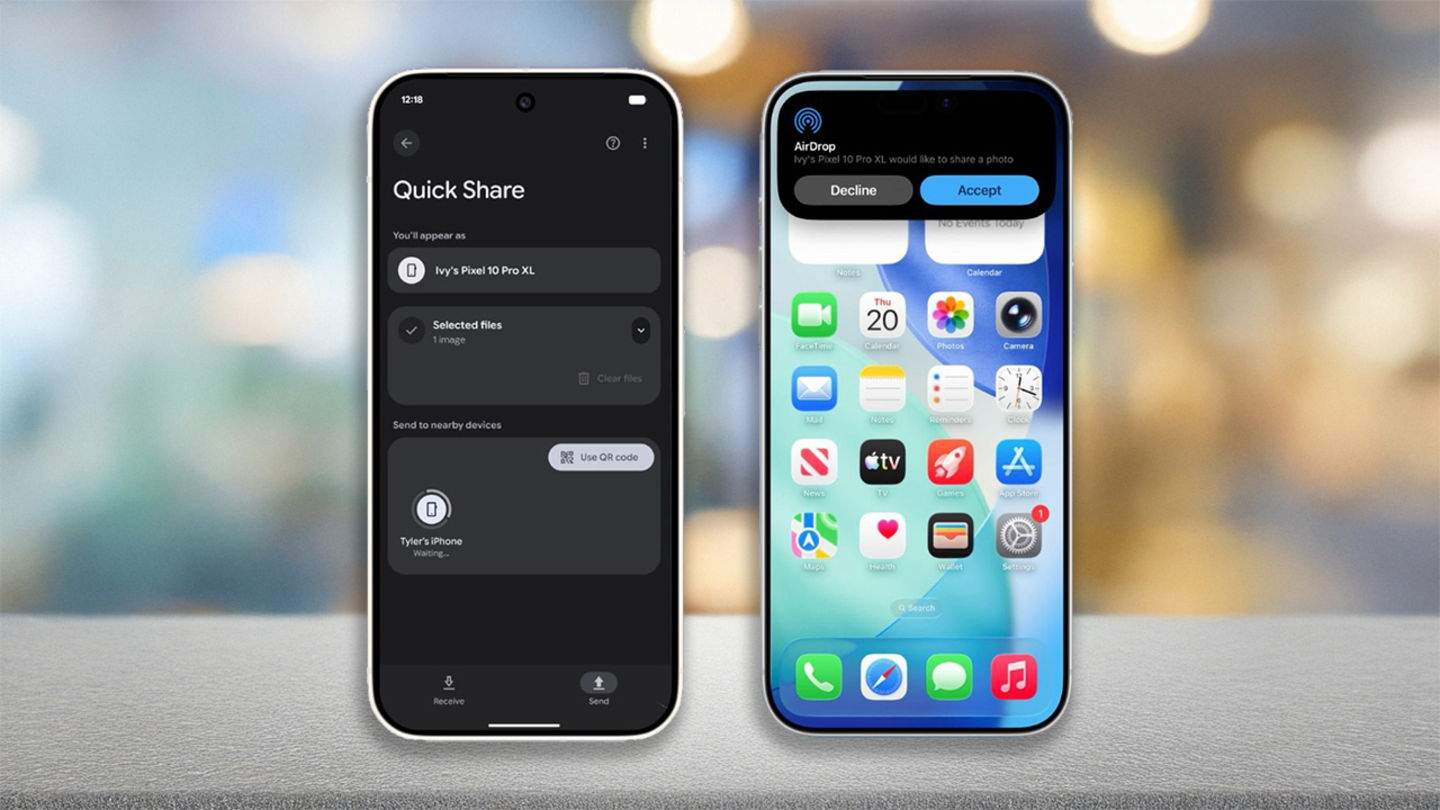 Android se hace compatible con AirDrop del iPhone gracias a Quick Share: enviar archivos entre las dos plataformas es más fácil que nunca