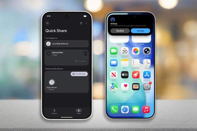 Android se hace compatible con AirDrop del iPhone