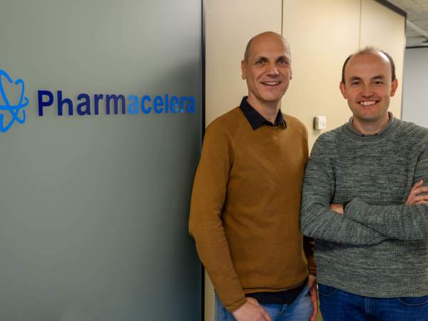 Los cofundadores de Pharmacelera, Enric Gibert y Enric Herrero.