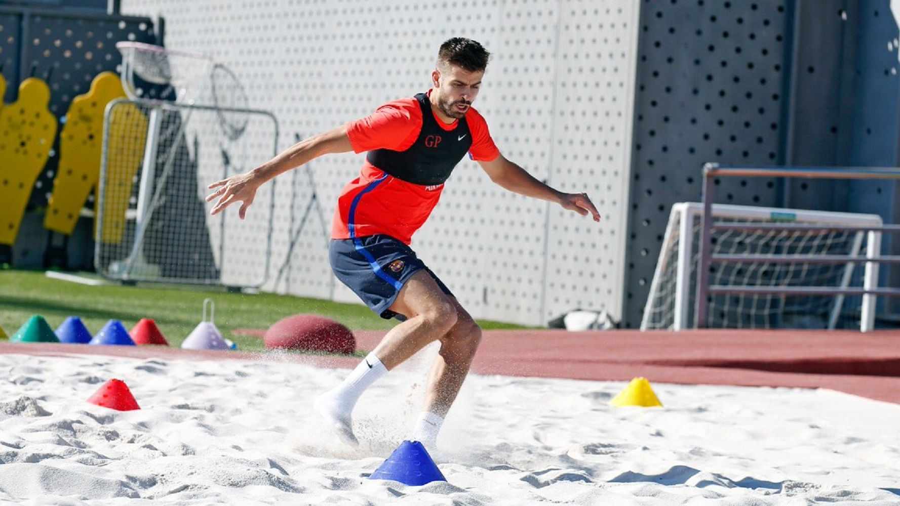 Piqué, preparat per tornar a competir