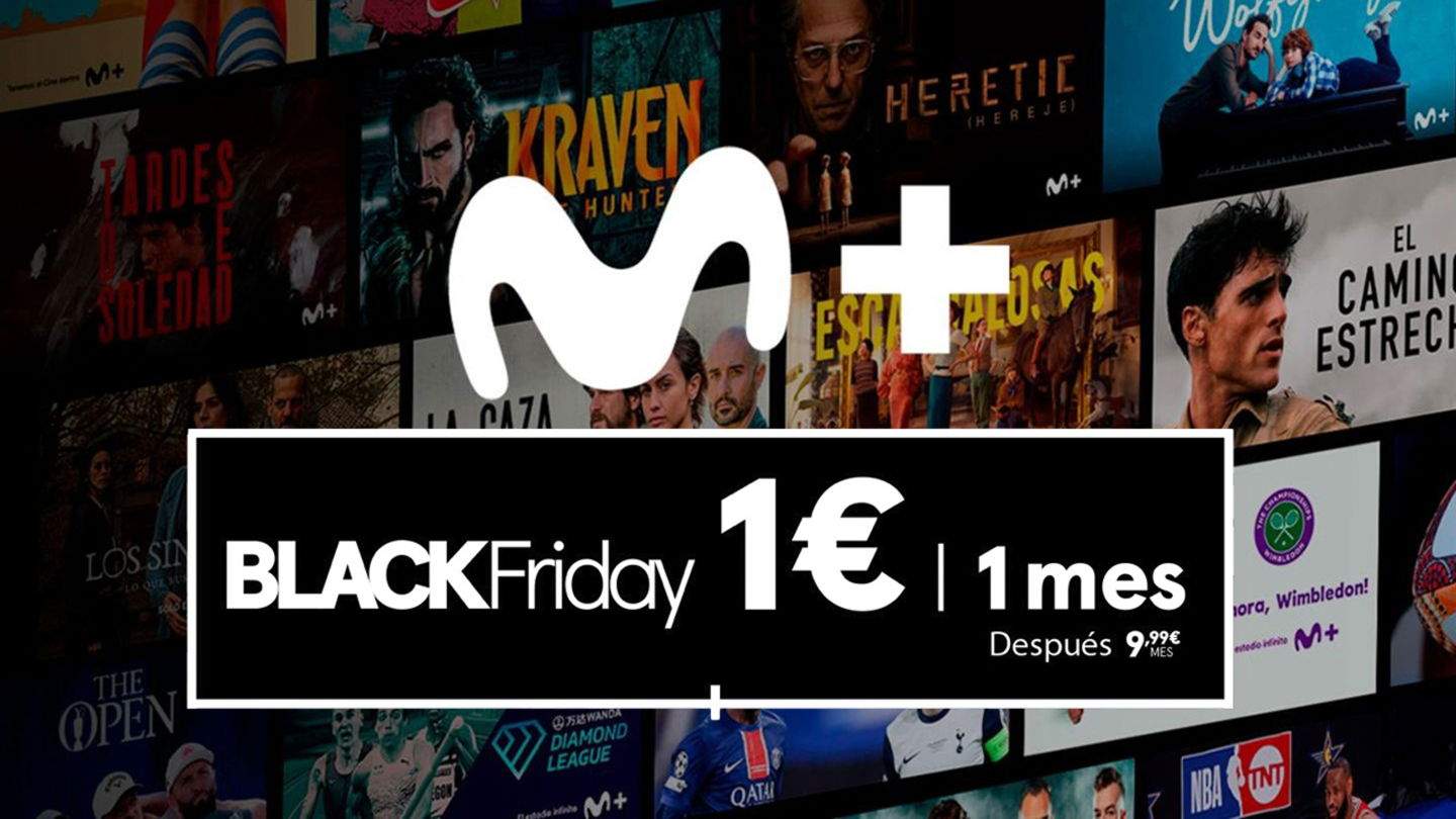 Accedeix a futbol i a tot el catàleg de Movistar Plus+ per només 1 euro