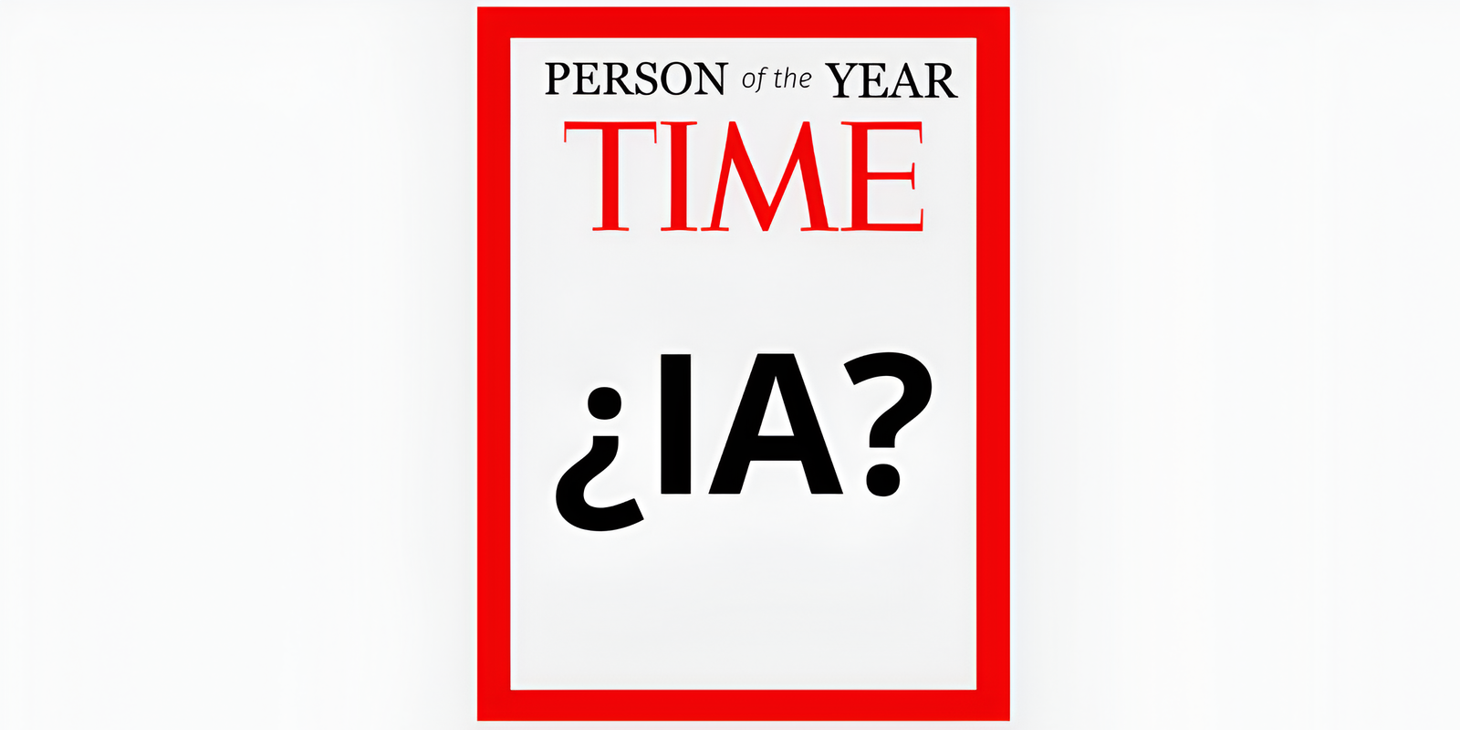 La IA podria ser la "persona de l'any" de 2025 per a la revista TIME