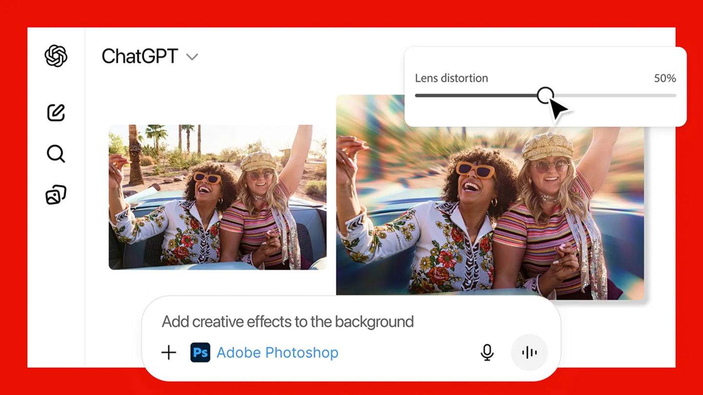 Adobe Photoshop s'integra a ChatGPT i editar fotos serà més fàcil que mai (i completament gratis)