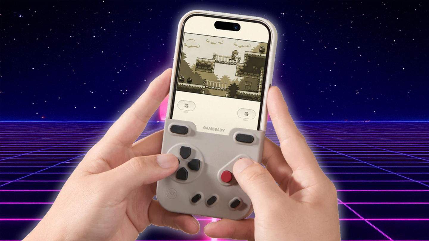Aquesta funda per a iPhone el transforma en una GameBoy a la qual jugar en qualsevol moment