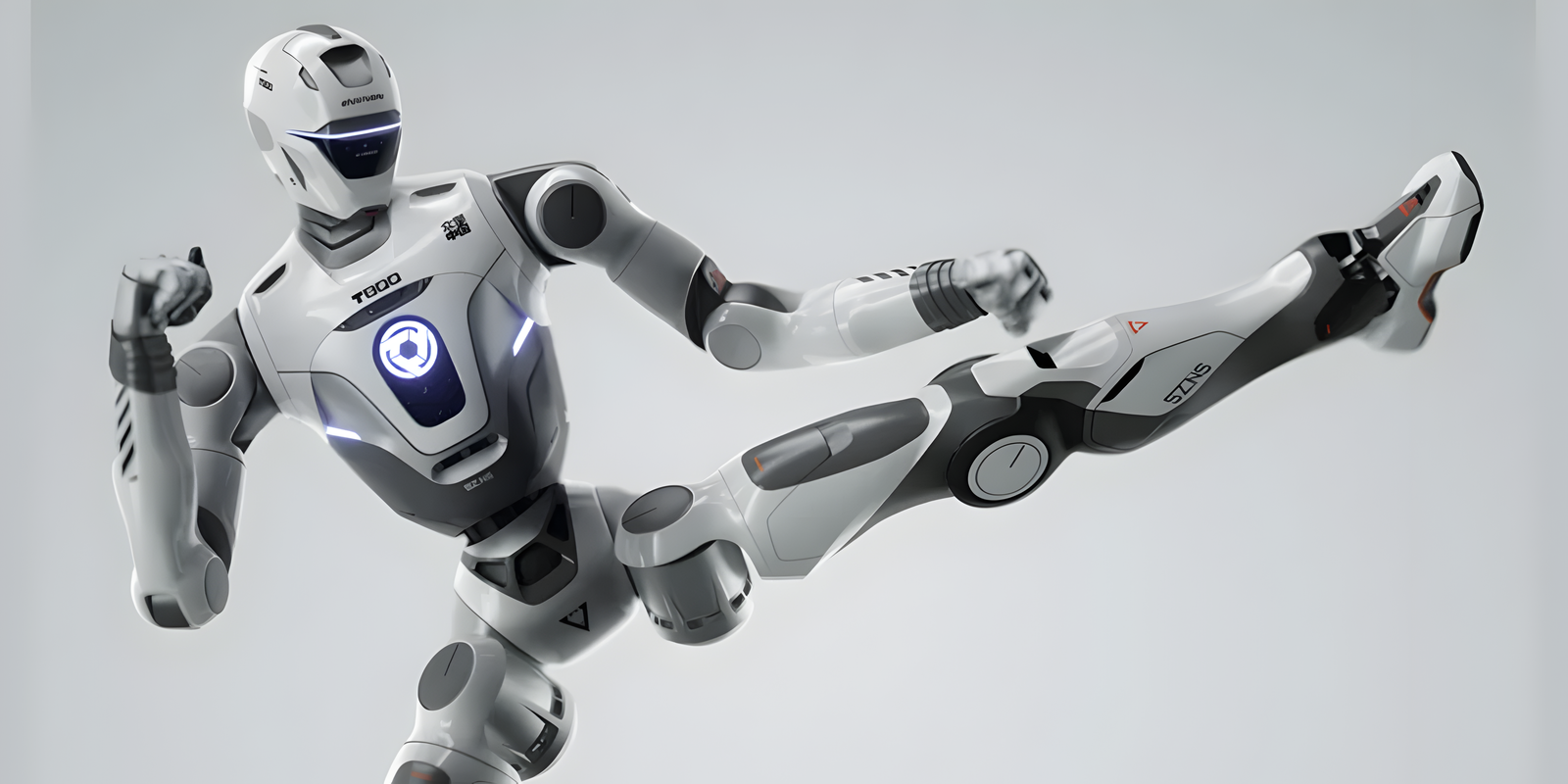 Las revolución de las máquinas: un robot humanoide muestra sus habilidades pateando al CEO de la compañía que lo creó