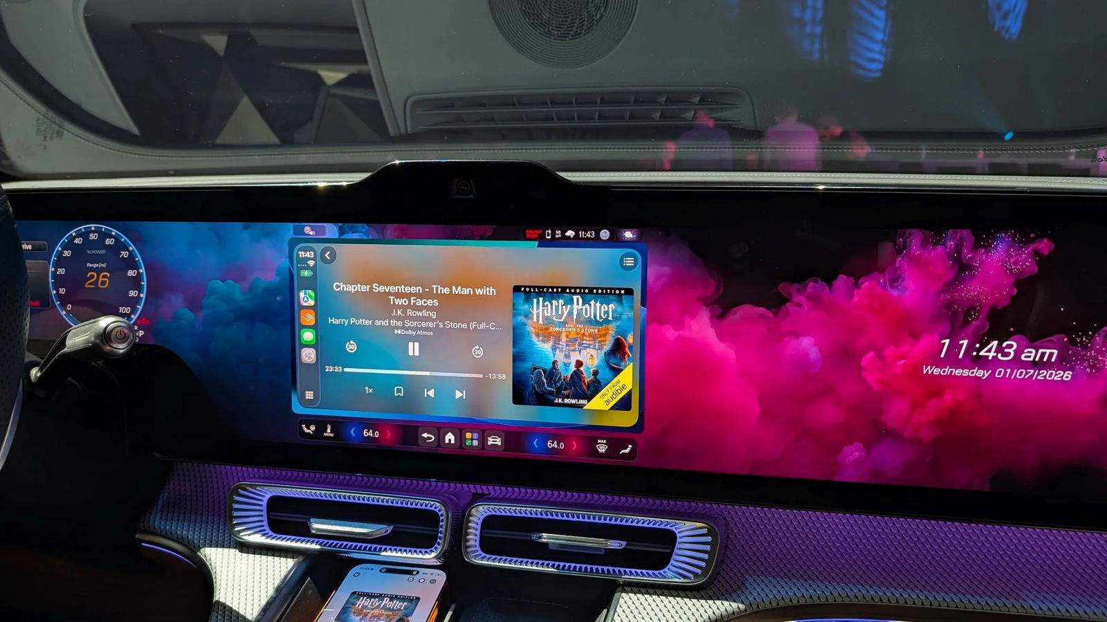 Els cotxes Mercedes sonaran millor que mai gràcies a l'àudio espacial amb Dolby Atmos d'Apple CarPlay