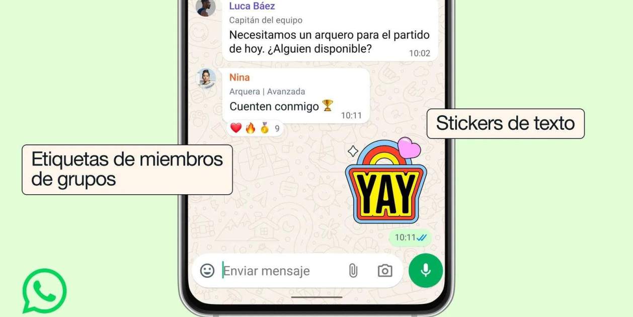 Tres nuevas funciones que WhatsApp acaba de lanzar para los grupos