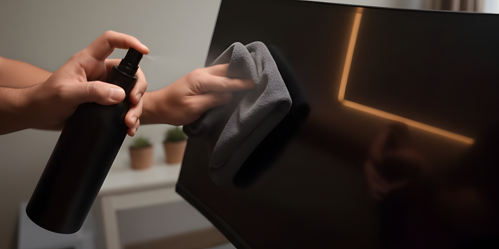 No se te ocurra limpiar la pantalla de tu TV con una microfibra: esto es lo que tienes que hacer