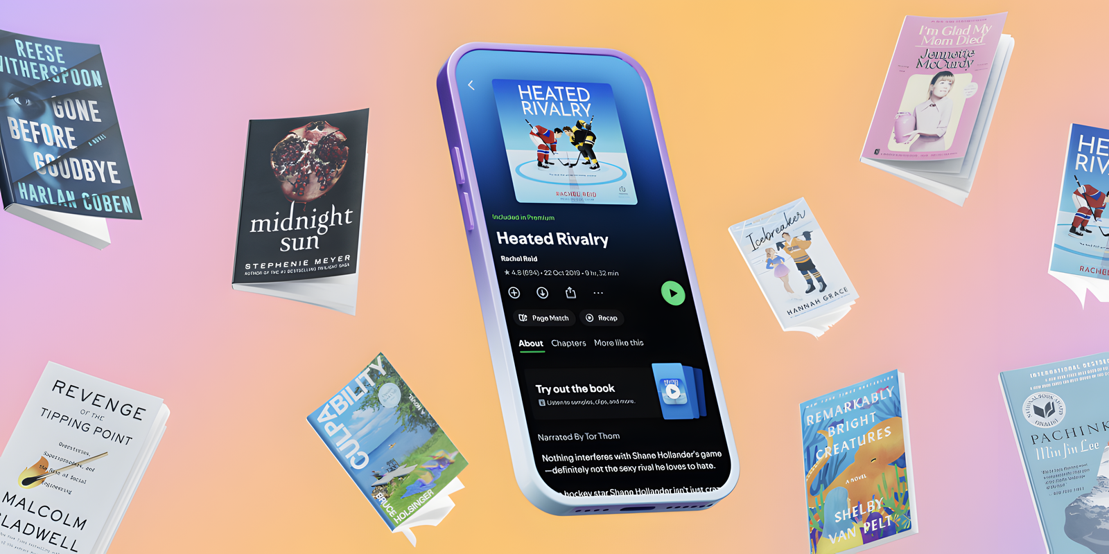 Spotify ahora vende libros y lo acompaña de una novedad muy interesante