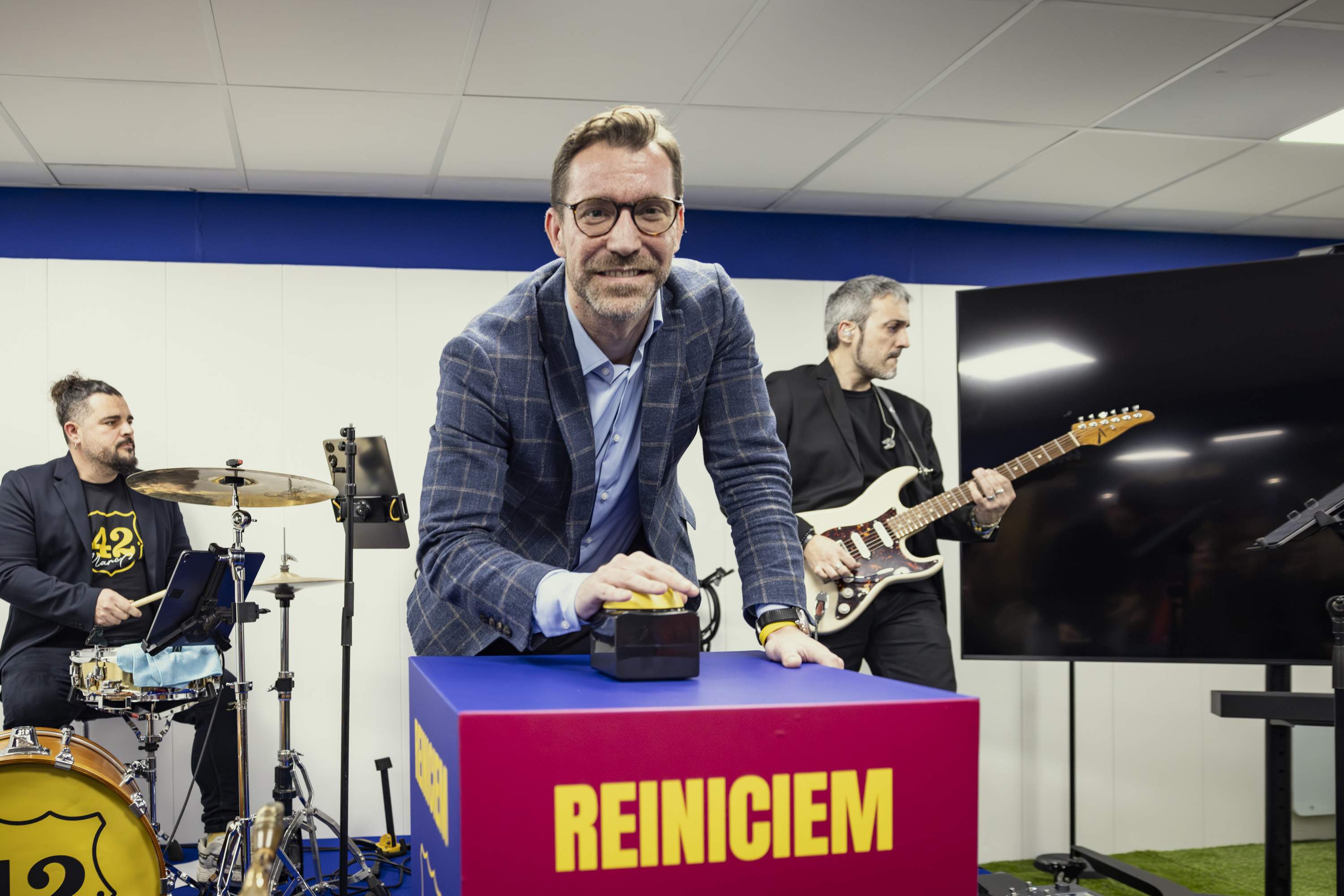 Marc Ciria i la pancarta de Messi: "És un homenatge, el que no li vam fer quan va marxar del Barça"