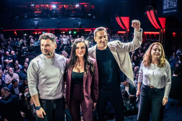 EuropaPress 7304067 portavoz erc congreso gabriel rufian dirigente mas madrid emilio delgado