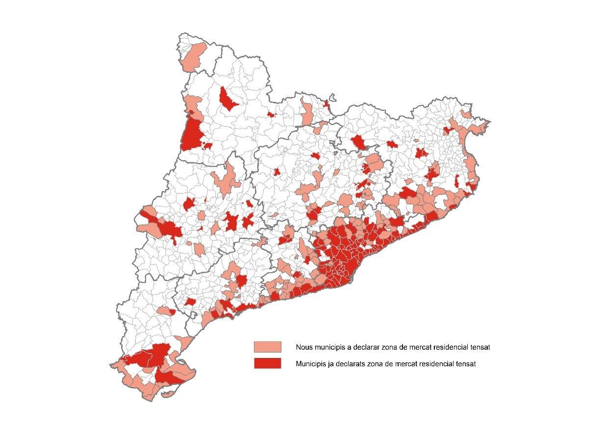 mapa catalunya zones tensionades