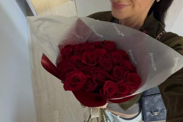 El ramo de flores que le regalaron a Victoria Federica / Instagram