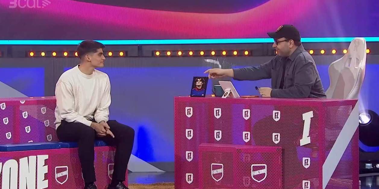 Gerard Martín en el 'Fanzone'   3Cat