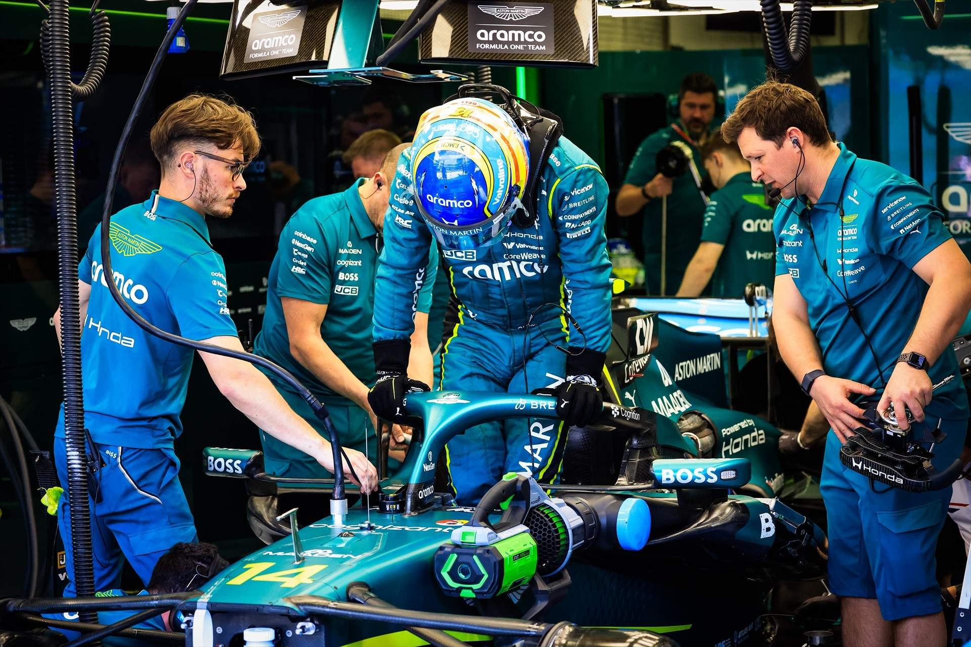 Fernando Alonso Aston Martin / Foto: Europa Press