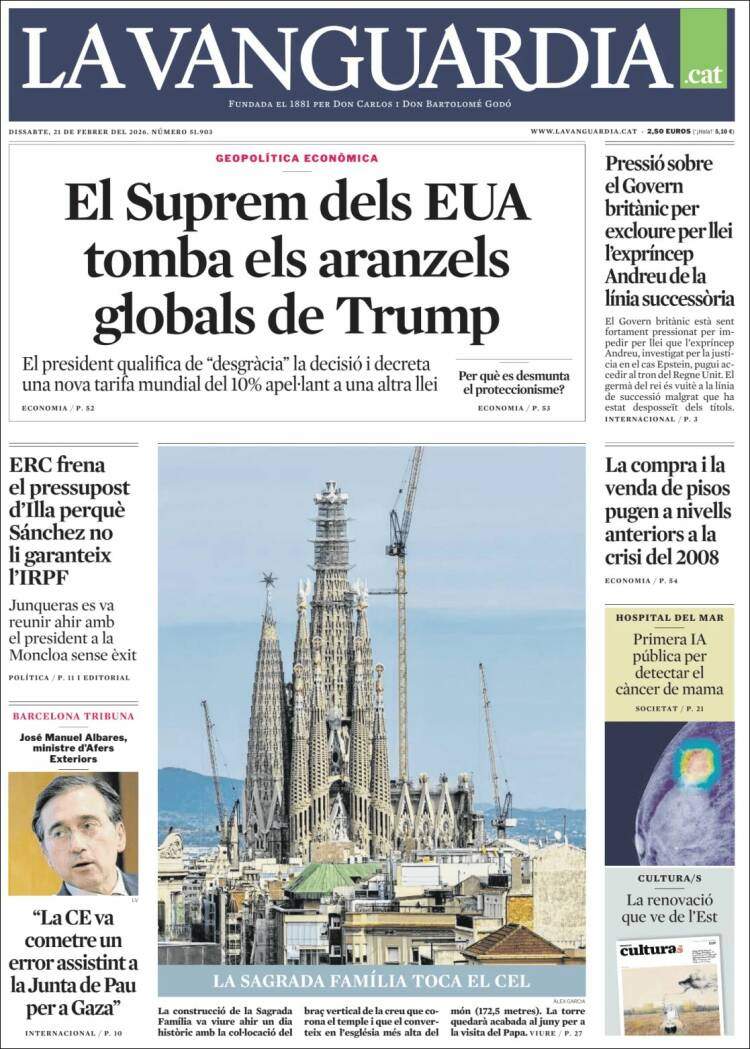'La Vanguardia' 21 'La Vanguardia' 21