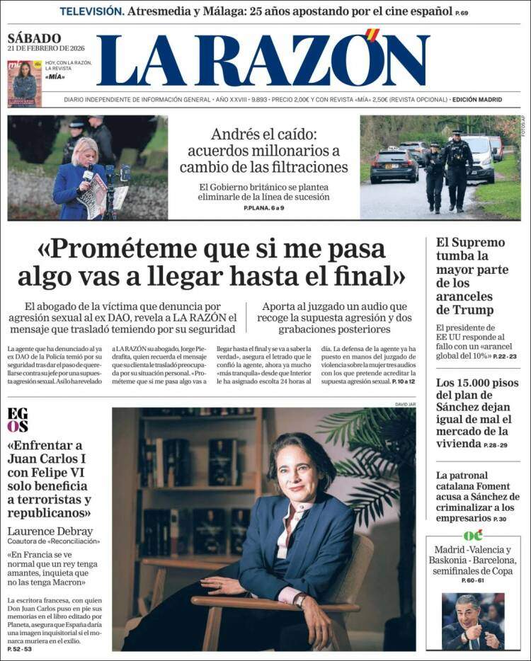 'La Razón' 21 'La Razón' 21