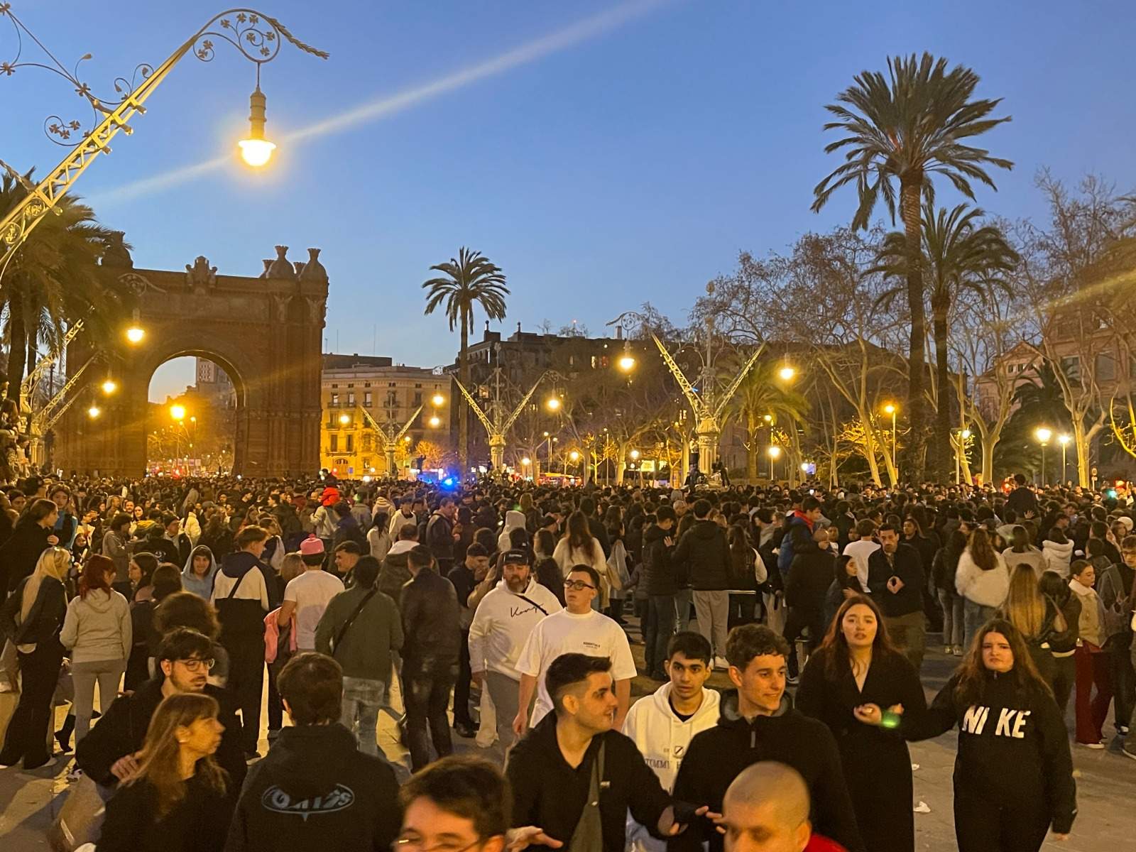 Queada Therian a Barcelona. Foto: Carles Pons