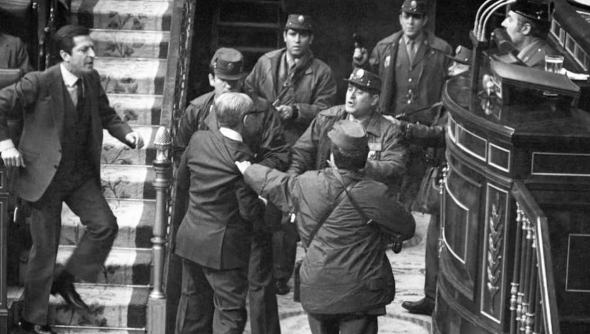 45 años del “¡Quieto todo el mundo; se sienten, coño!”