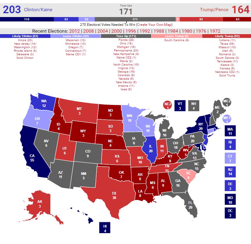 ¿A qué hora se sabrán los resultados de los estados clave?
