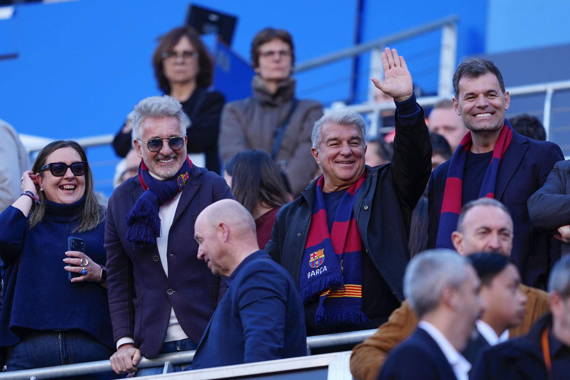 Els precandidats a les eleccions del Barça, protagonistes a l'Spotify Camp Nou