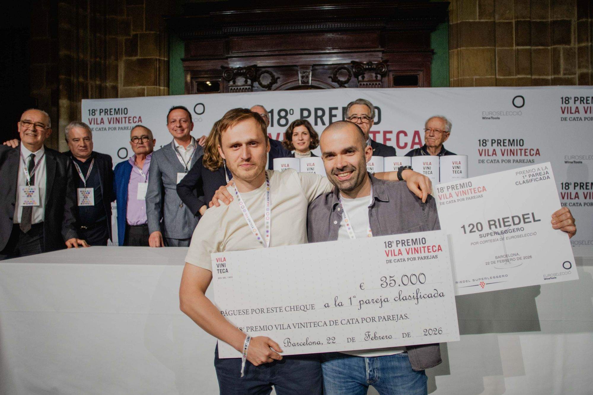 Victòria catalano-britànica a la 18ª edició del Premi Vila Viniteca de Tast per Parelles