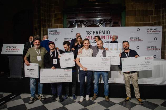 Tots els guanayadors del Tast per Parelles Vila Viniteca 2026. / Foto: Cedida