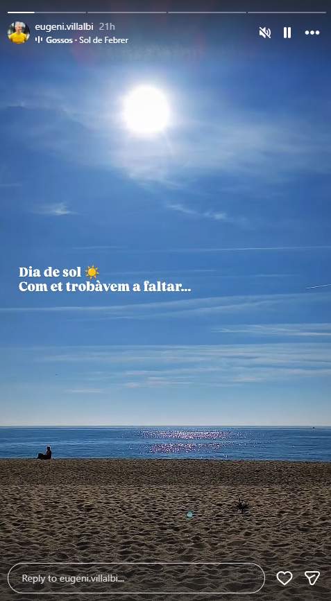 Sol de febrero en Canet, Ig