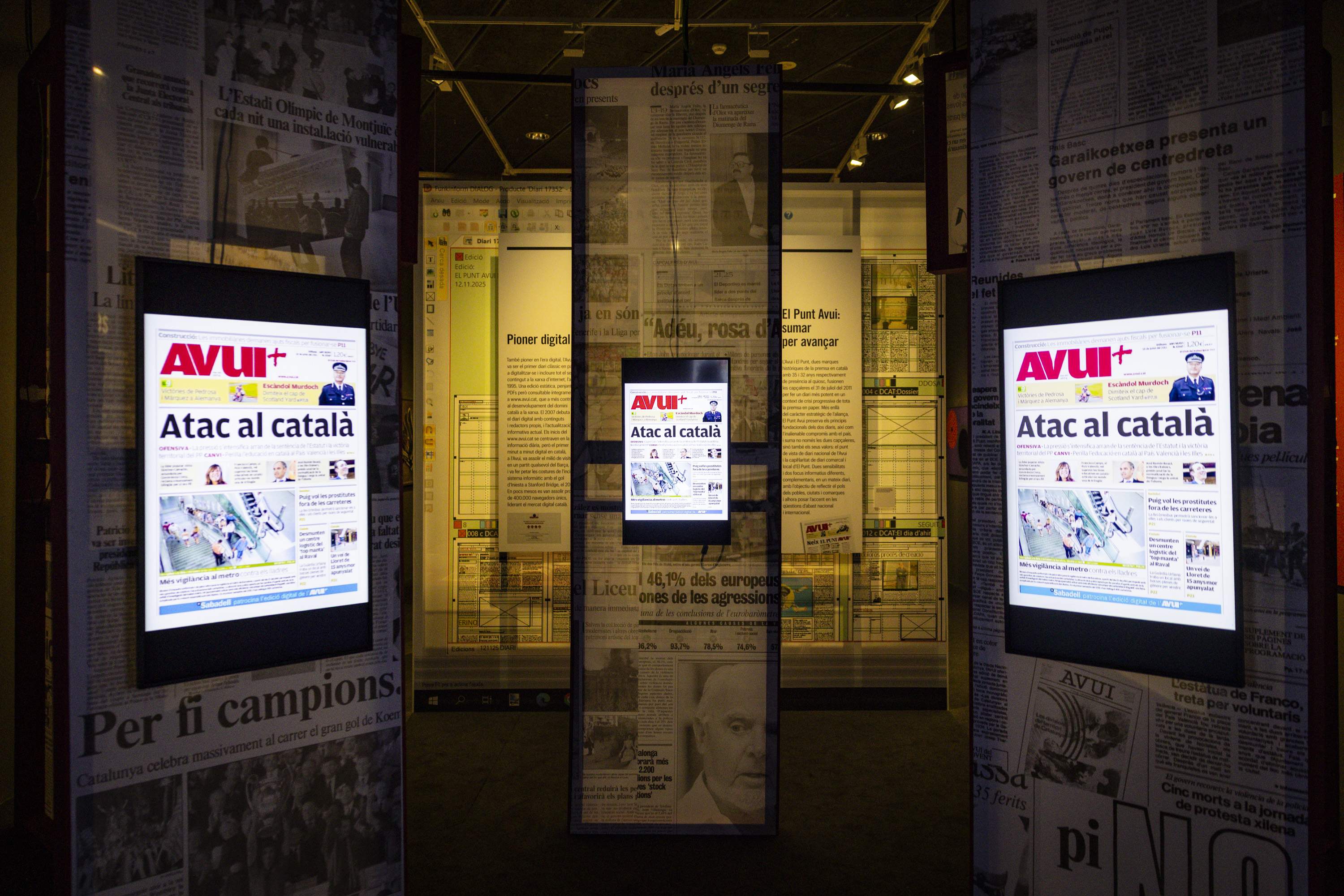 Los 50 años del AVUI: de la noche del franquismo al futuro de la lengua y el país aún abiertos