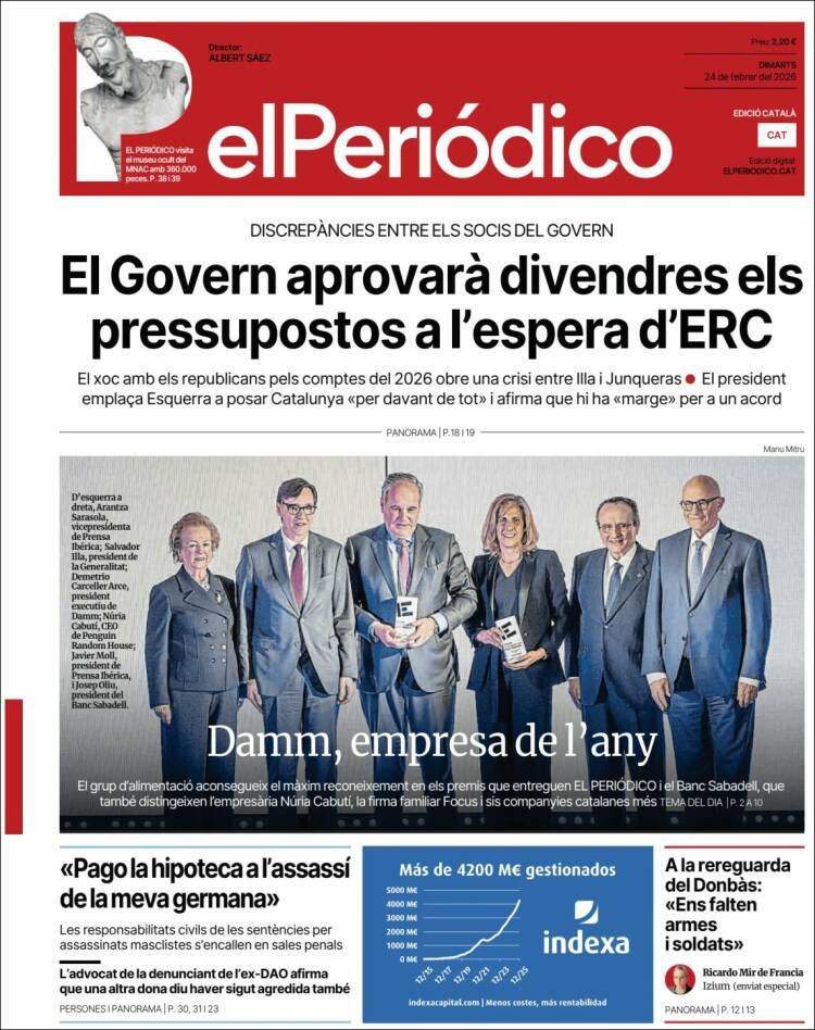 'El Periódico', 24 de febrero de 2026 'El Periódico', 24 de febrero de 2026