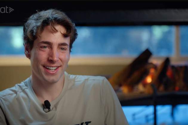 Oriol Cardona durante su documental   3Cat