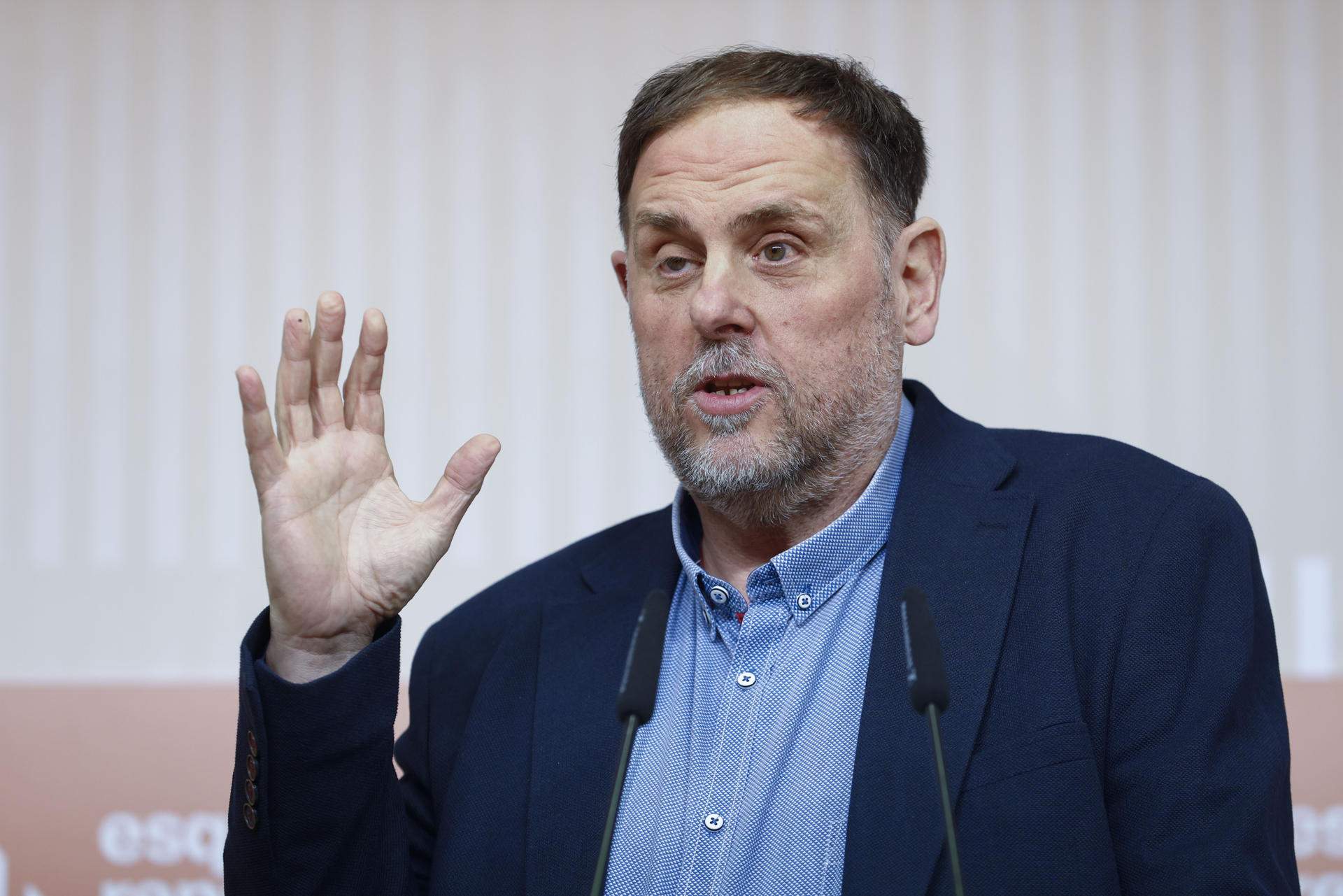 Junqueras situa la línia orbital com a primer objectiu del consorci d'inversions pactat amb el PSC