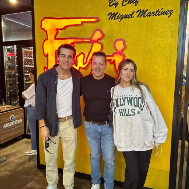 Melyssa Pinto i Mario Casas, junts al restaurant Fuji de Canàries / Instagram