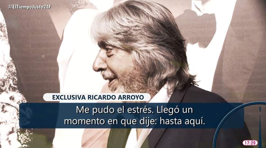 Las declaraciones del actor Ricardo Arroya / Telecinco