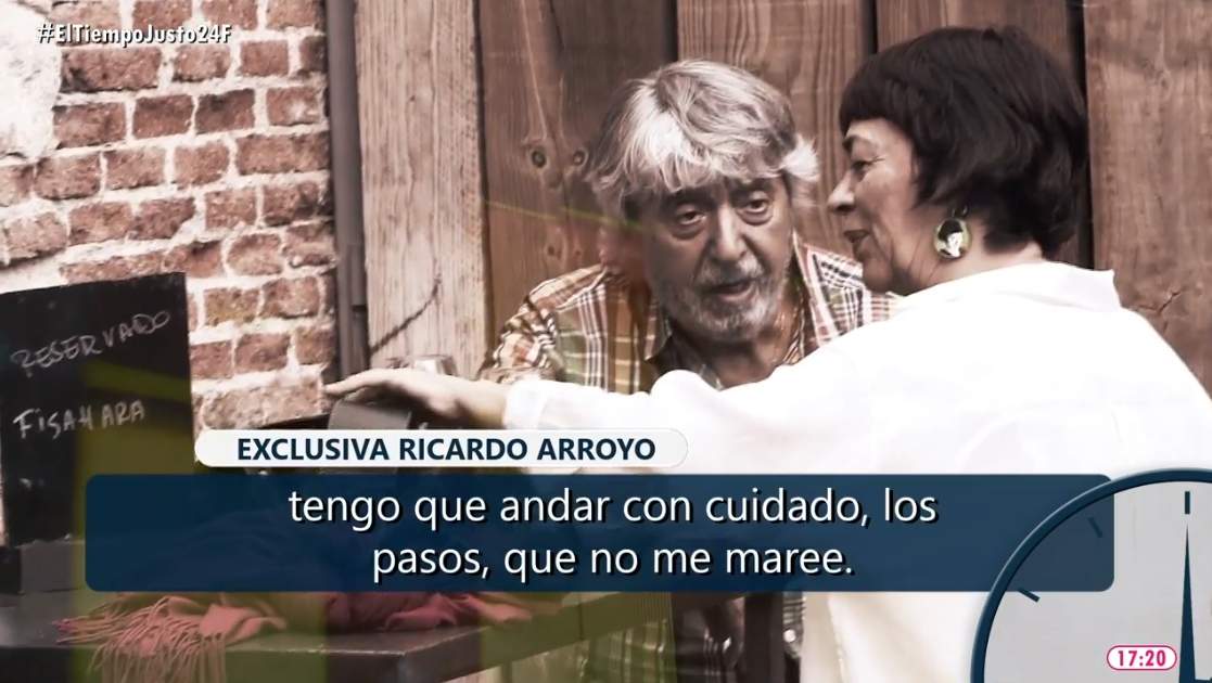 Las declaraciones del actor Ricardo Arroya / Telecinco