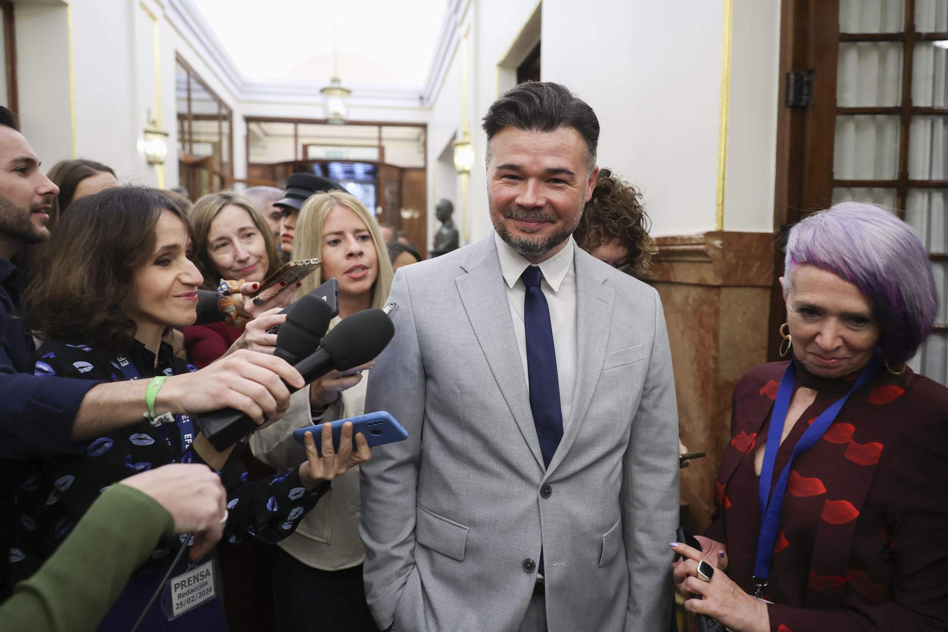Rufián és el candidat preferit per liderar les esquerres de l'Estat, segons una enquesta