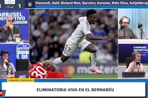 Dani Garrido, indignat a la Cadena SER Dani Garrido, indignat a la Cadena SER