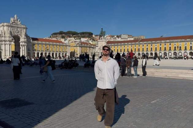 Fotos de Juan Sesma, modelo y pareja de Pablo Alborán en Lisboa / Instagram