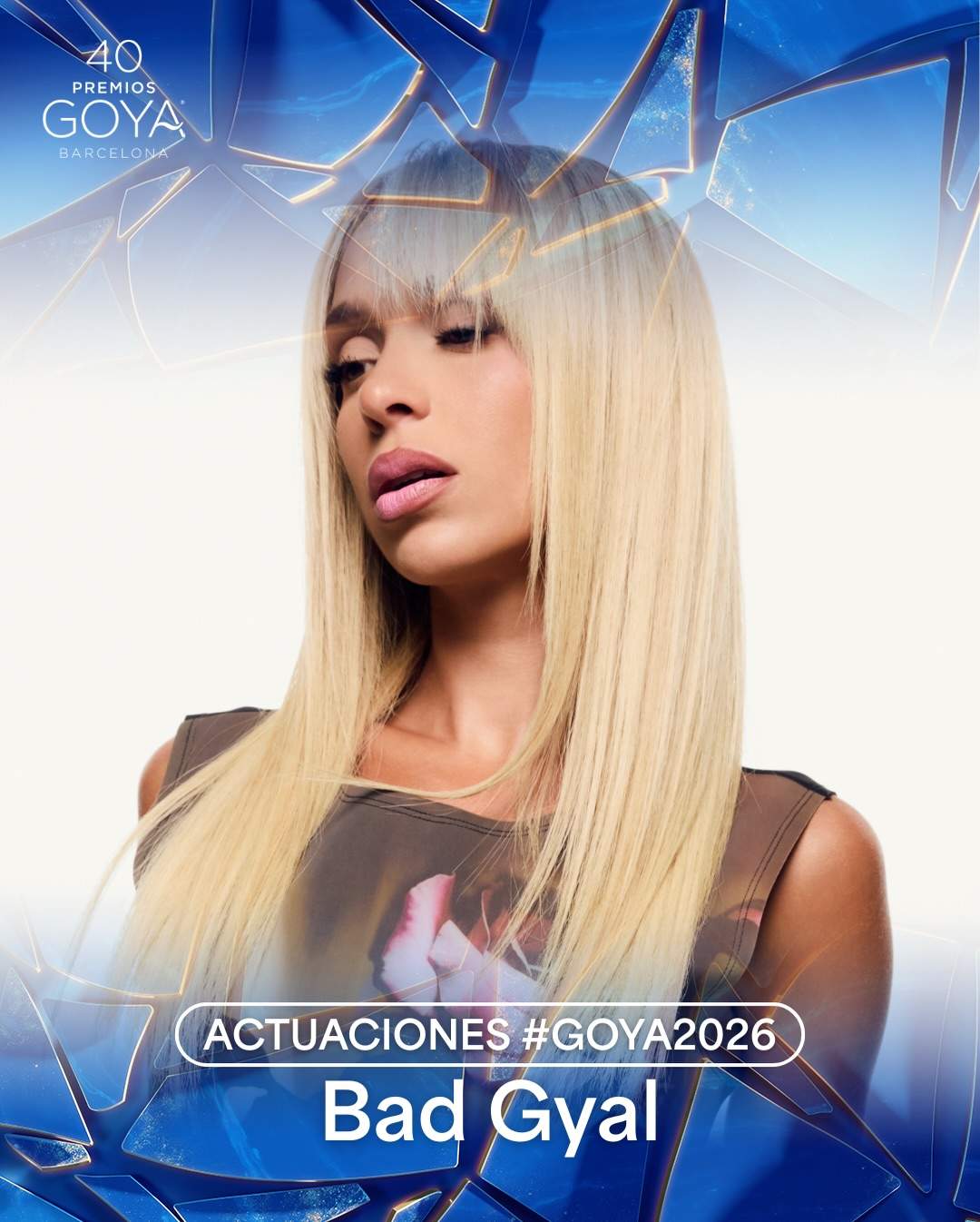 Bad Gyal, artista que actuará en los Goya 2026 / Instagram